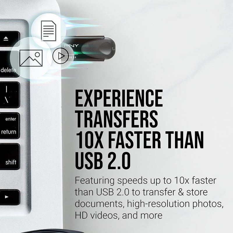 PNY 128GB AttachÃ© 4 USB 3.2 Flash Drive - Image 5